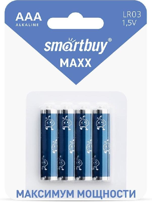 Батарейка Smartbuy MAXX LR03/4B