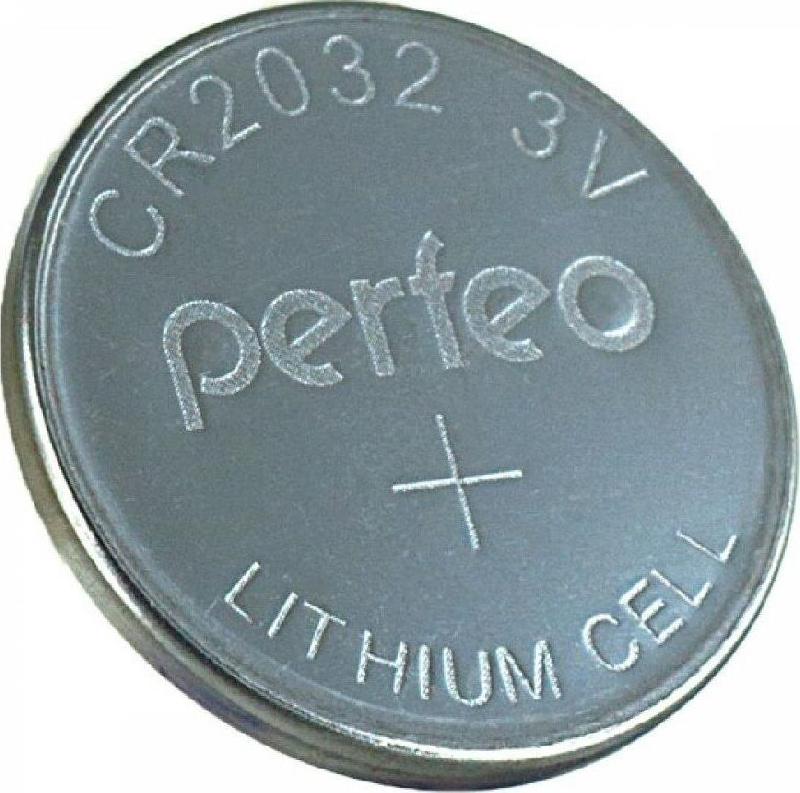 Батарейка Perfeo CR2032/1BL LITHIUM CELL