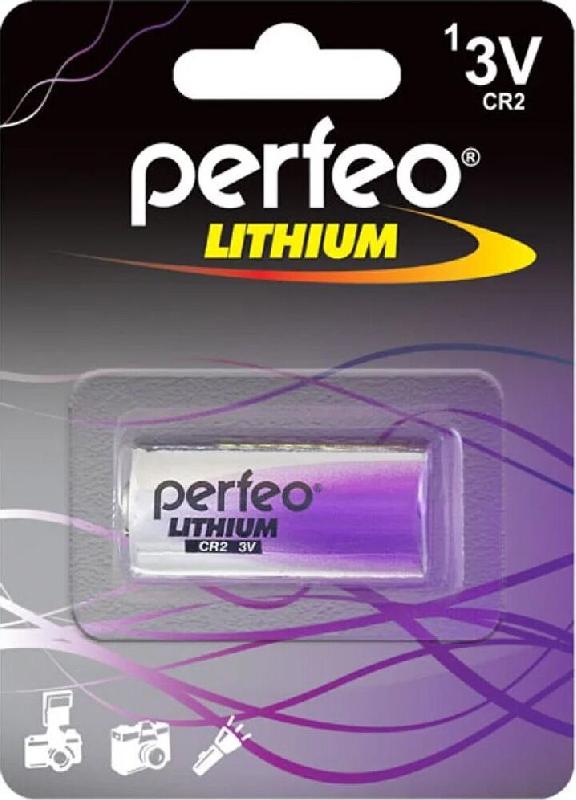 Батарейка Perfeo CR2/1BL LITHIUM