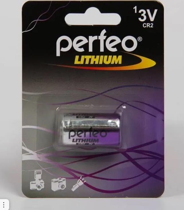 Батарейка Perfeo CR2/1BL LITHIUM