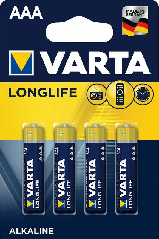 Батарейка Varta BL4 LR03 LONGLIFE ALKALINE (4103113414)
