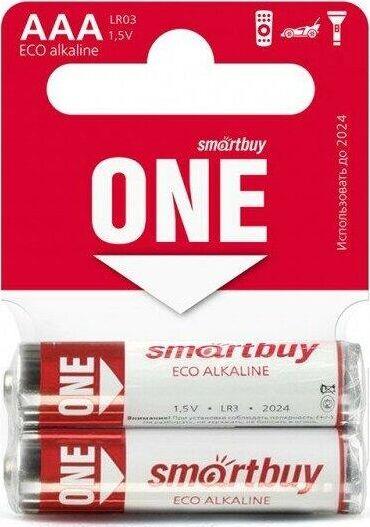 Батарейка Smartbuy ONE LR03/2B