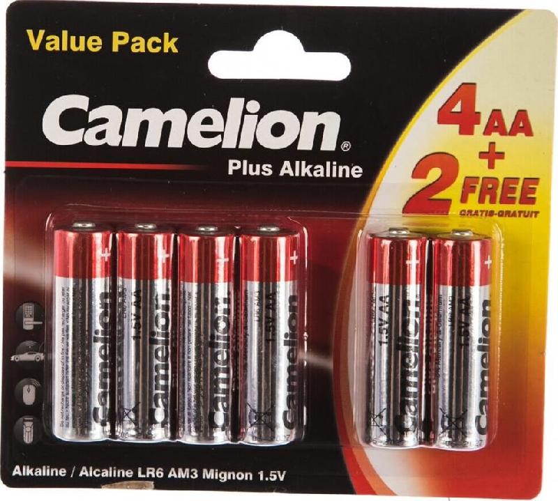 Батарейка Camelion 4+2LR6-BP