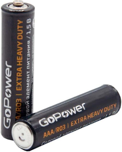 Батарейка GoPower Extra Heavy Duty AAA/ R03
