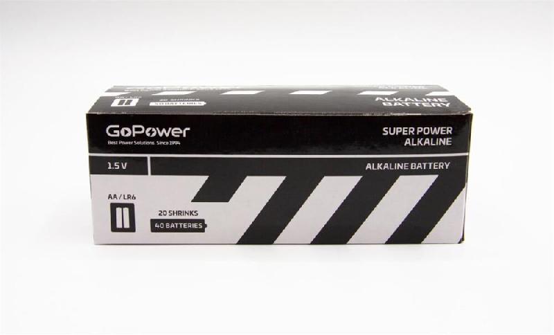 Батарейка GoPower Super Power Alkaline / LR6