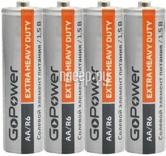 Батарейка GoPower Extra Heavy Duty AA/ R06