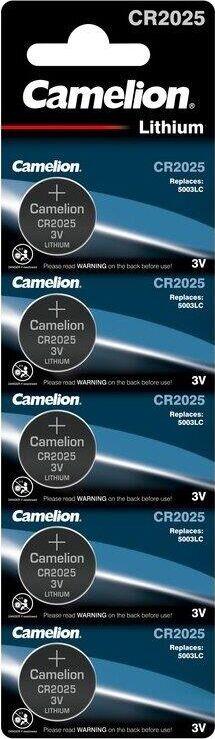 Батарейка Camelion CR2025-BP5