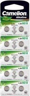 Батарейка Camelion AG10-BP10