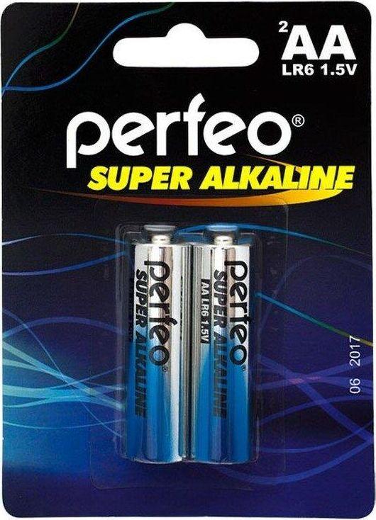 Батарейка Perfeo LR6-2BL MINI SUPER ALKALINE