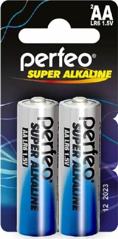 Батарейка Perfeo LR6-2BL MINI SUPER ALKALINE