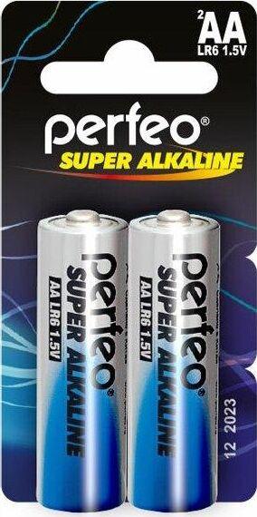 Батарейка Perfeo LR6-2BL MINI SUPER ALKALINE
