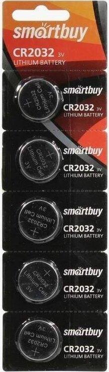 Батарейка Smartbuy CR2032/5B