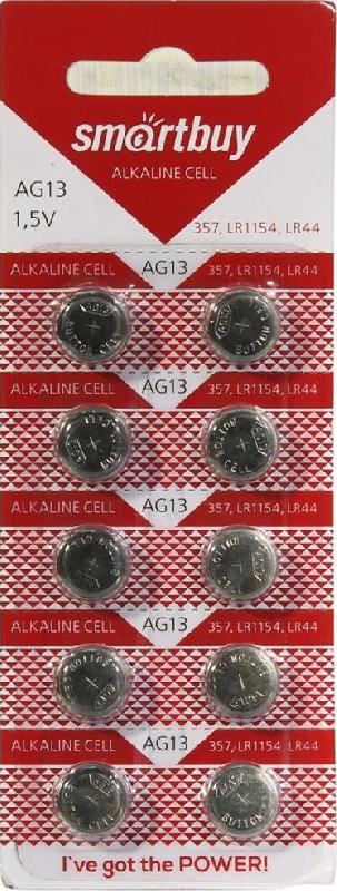 Батарейка Smartbuy AG13-10B