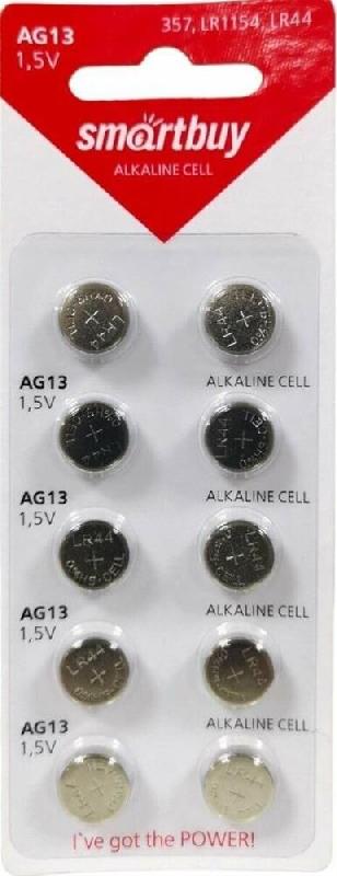 Батарейка Smartbuy AG13-10B