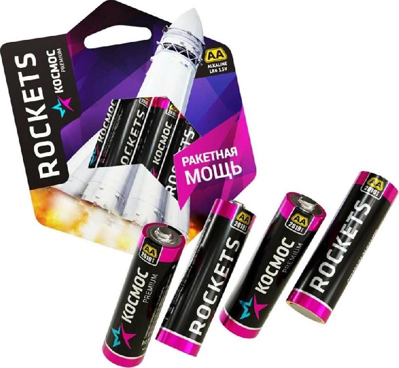 Батарейка Космос KOSLR6ROCKETS4BL