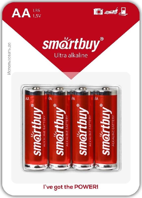 Батарейка Smartbuy R6-4BL