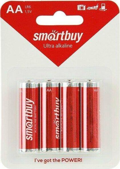 Батарейка Smartbuy R6-4BL