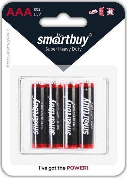 Батарейка Smartbuy R03-4S