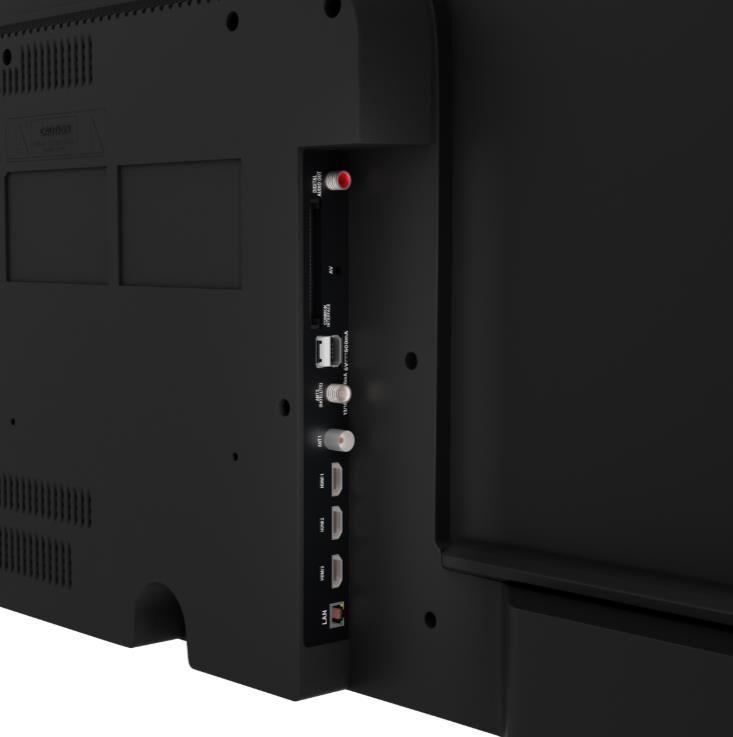 Телевизор Триколор LED 55" 4K H55UC2, , , , , голос, черный