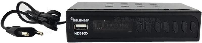 Кабель Selenga Цифровая приставка DVB-T2 HD960D