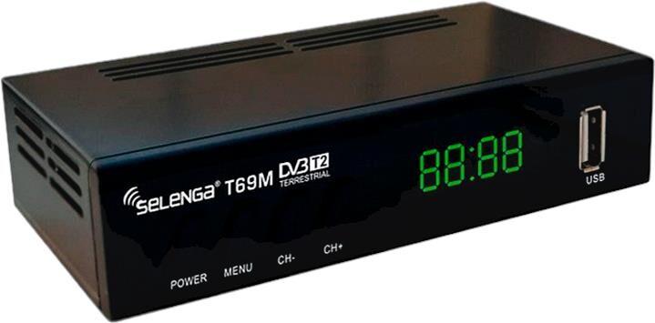 Кабель Selenga Цифровая приставка DVB-T2 T69M