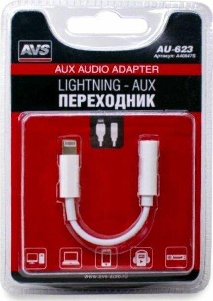 Кабель Avs AU-623 аудио Lighting - AUX