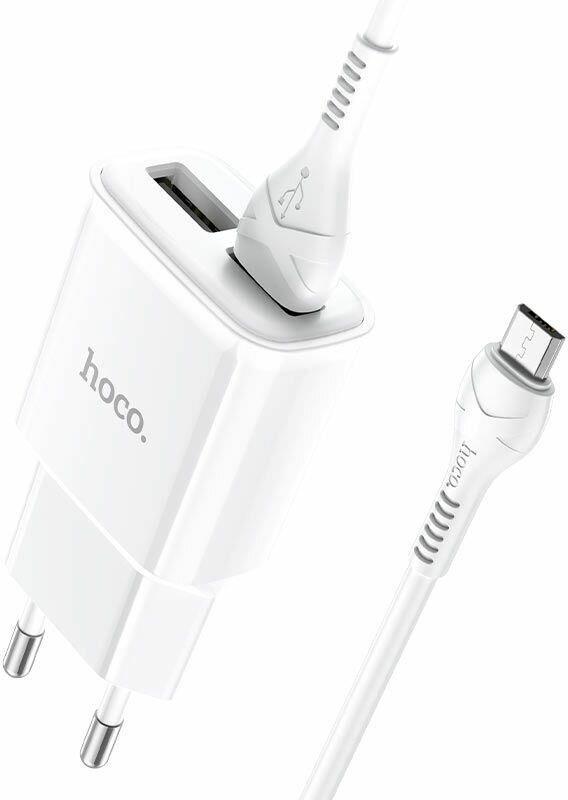 Зарядка Hoco Зарядка Hoco СЗУ HOCO C88A Star round dual port белый