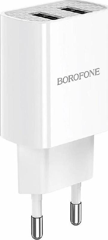 Зарядка Borofone Зарядка Borofone BA53A Powerway 2USB белый
