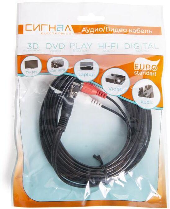 Кабель Сигнал (1122) шнур 3 5Дж-2RCA