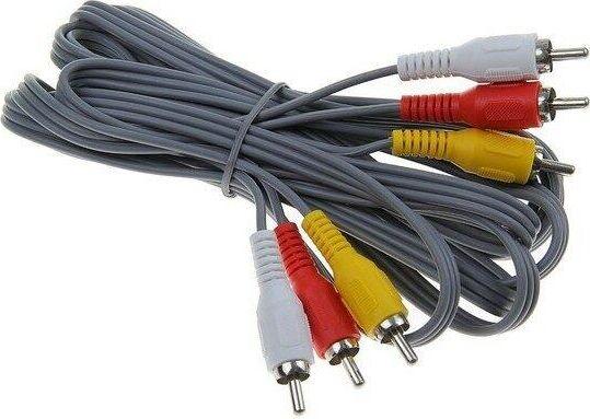 Кабель Smartbuy (KA233) 3XRCA (M) - 3XRCA (M) в пакете (5)