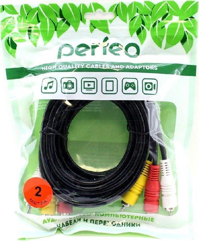 Кабель Perfeo (R3101) 3XRCA - 3XRCA