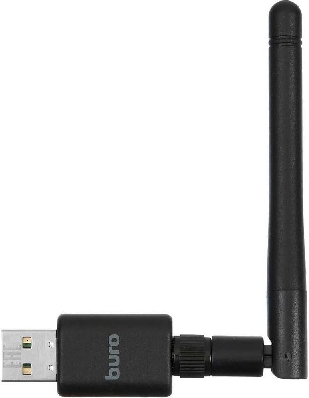 Bluetooth-адаптер Buro Bluetooth-адаптер Buro USB BU-BT50C BT5.0+EDR class 1 100м черный