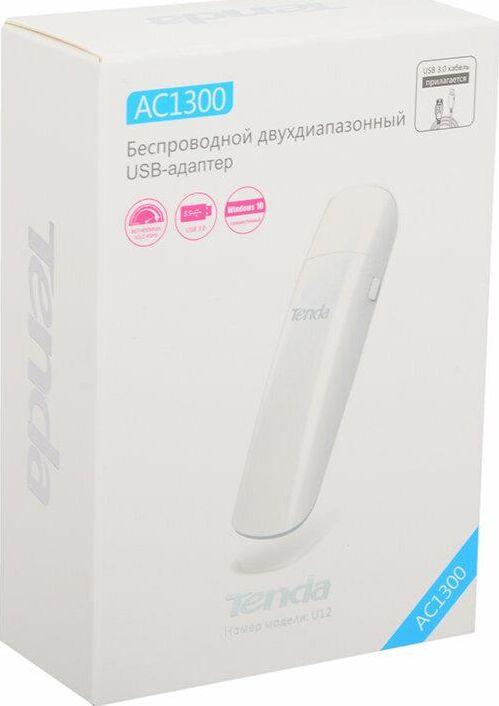 Wi-Fi адаптер Tenda Wi-Fi адаптер Tenda Беспроводной USB адаптер TENDA U12
