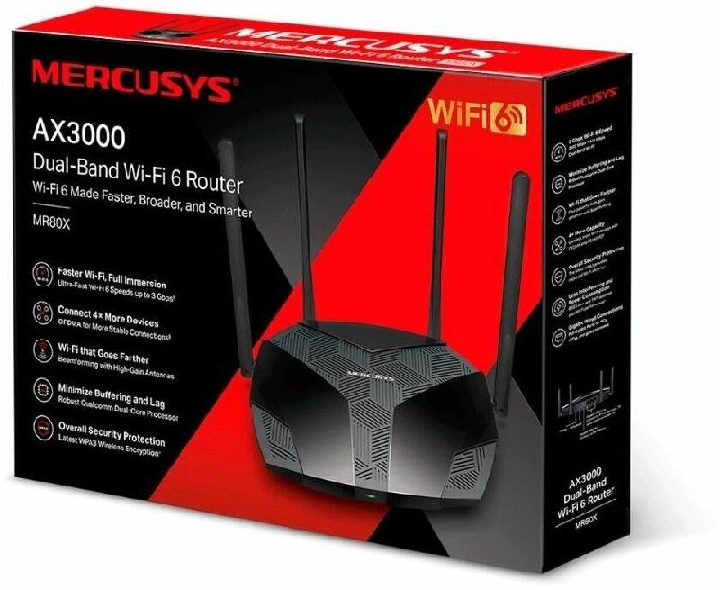Роутер Mercusys MR80X ( )