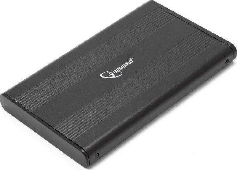 Жёсткий диск Gembird для жёстких дисков (13045) EE2-U2S-5 внешний корпус 2.5 USB 2.0 SATA металл
