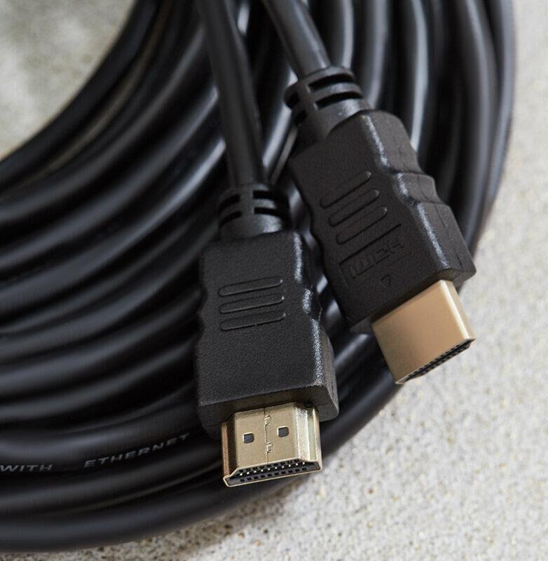 Кабель REXANT акустический (17-6208) Шнур HDMI - HDMI gold с фильтрами