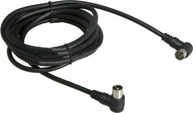 Кабель REXANT Коаксильный кабель (18-0014) TV PLUG-TV JACK угловой