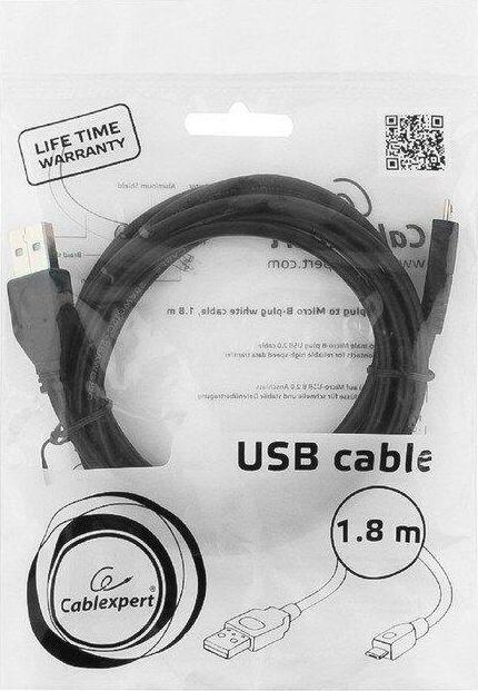 Кабель Gembird USB AM-BM /Cablexpert (12875) CC-mUSB2-AMBM-6 - (10)