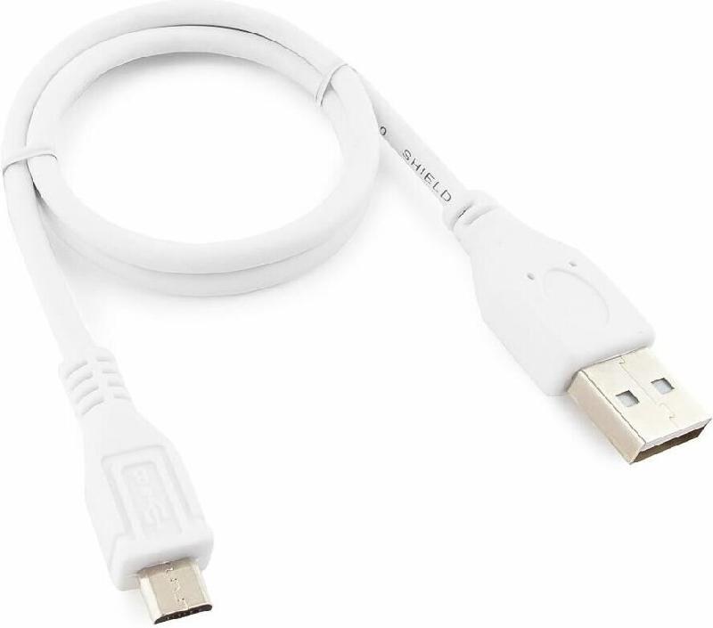Кабель Gembird Cablexpert (11574) CCP-mUSB2-AMBM-W- AM/microBM 5P экран (10)