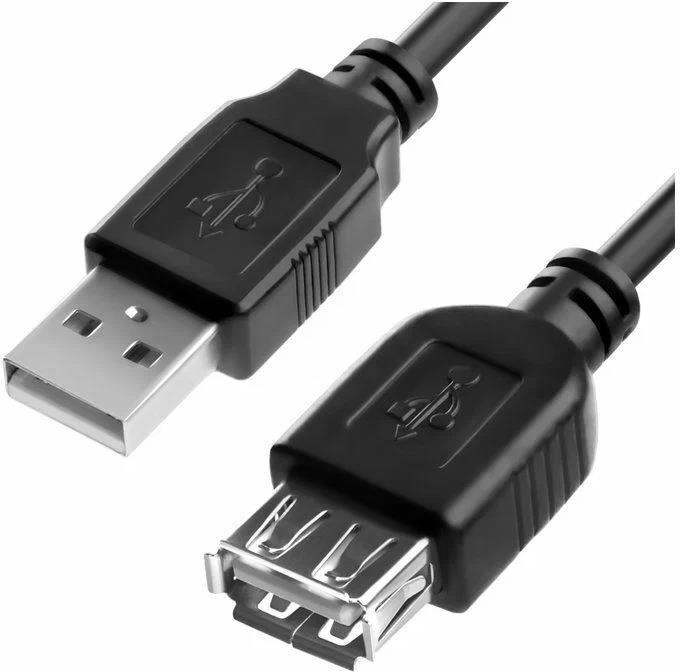 Кабель Perfeo Кабель USB2. вилка - А розетка длина . (U4505)