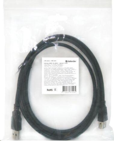 Кабель Defender (87453) USB02-10 USB2.0 AM-AF