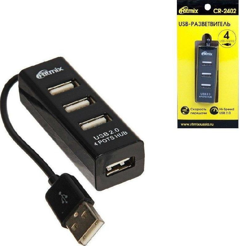 USB-хаб Ritmix Хаб CR-2402
