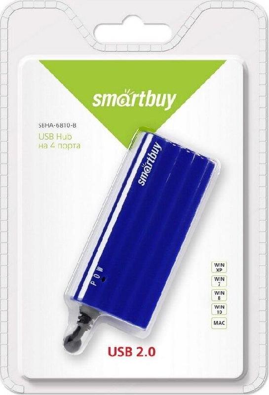 USB-хаб Smartbuy устройство 4 порта