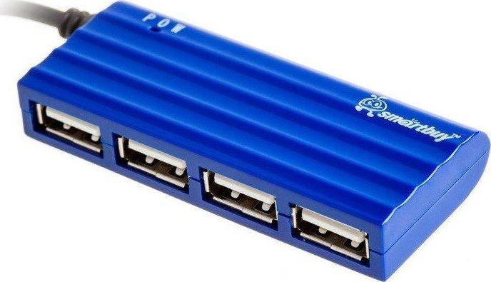 USB-хаб Smartbuy устройство 4 порта