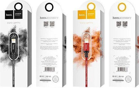 Кабель HOCO Дата-кабель X14 USB (m) - 8 Pin (m)