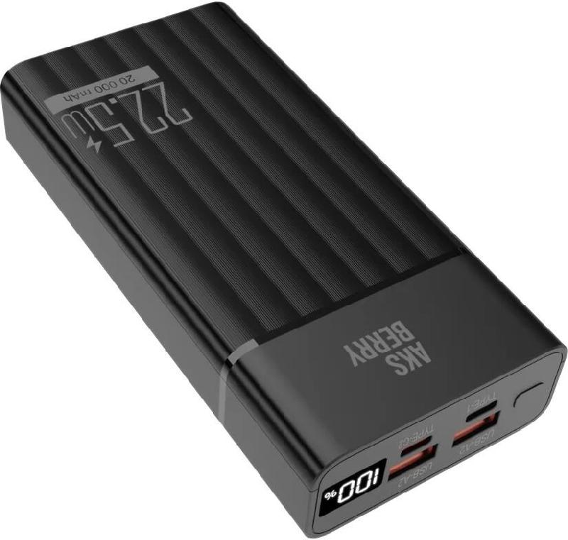 Повербанк Aksberry E202 20000 mAh чёрный