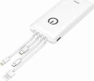 Повербанк Perfeo PF_B4879 10000 mAh белый