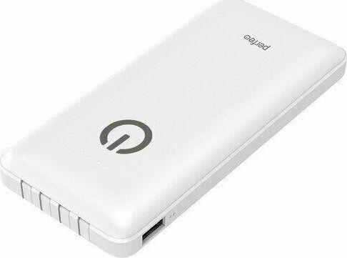 Повербанк Perfeo PF_B4879 10000 mAh белый
