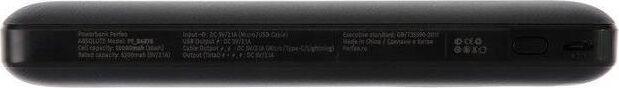 Повербанк Perfeo PF_B4878 10000 mAh чёрный