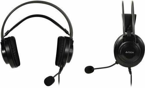 Наушники A4Tech Fstyler FH200U серый 2м накладные USB оголовье (FH200U GREY) серый